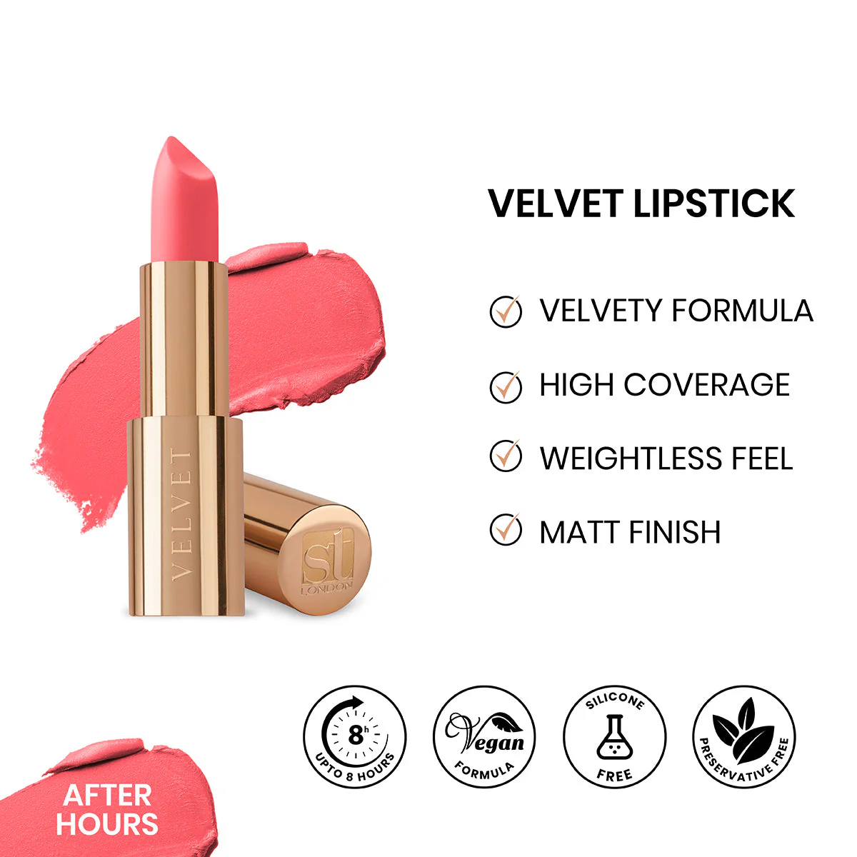 ST London Velvet Ultra Matt Lipstick - After Hours ST London Velvet Ultra Matt Lipstick - After Hours price in Pakistan
