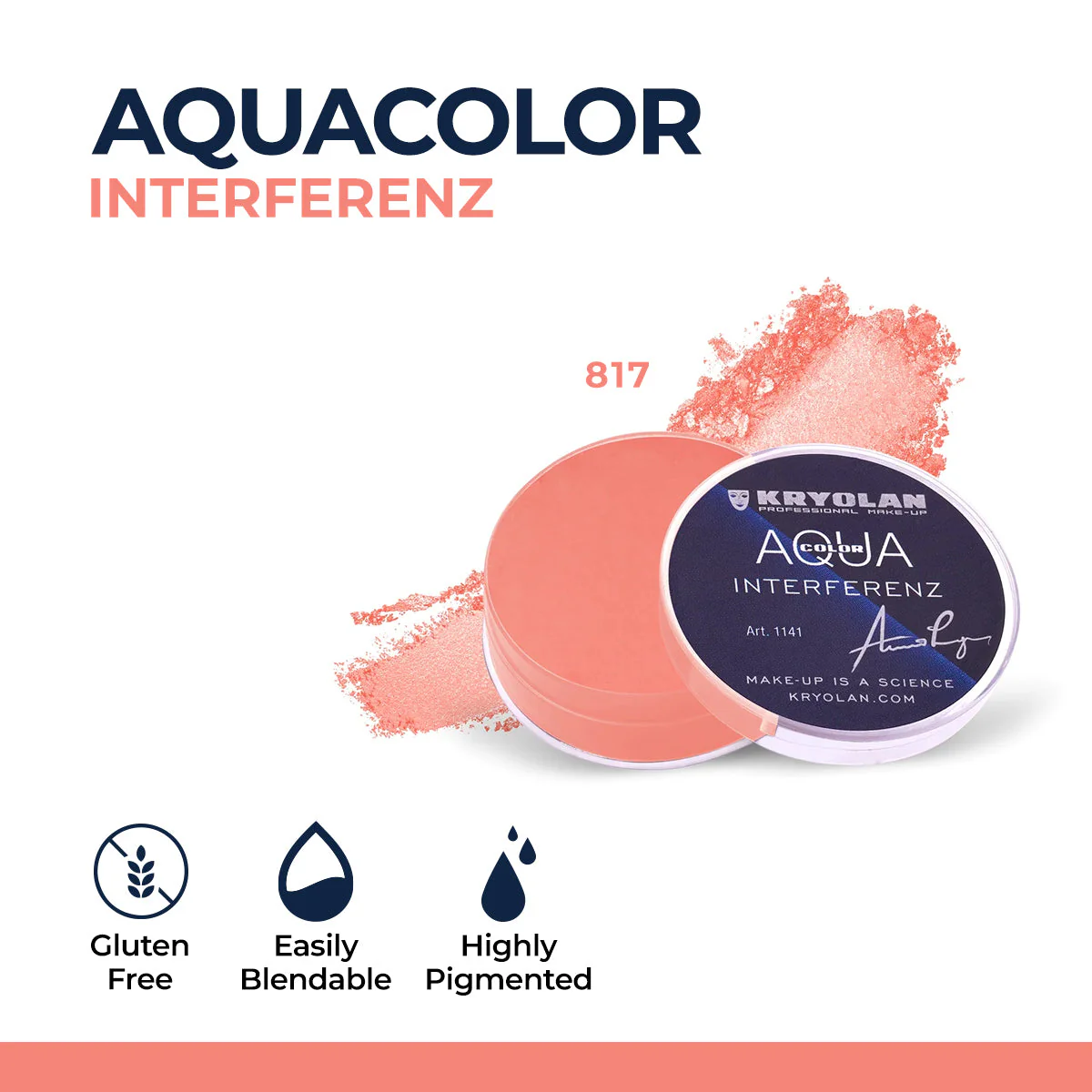 Kryolan - Aquacolor Interferenz 817 Kryolan - Aquacolor Interferenz 817 price in Pakistan