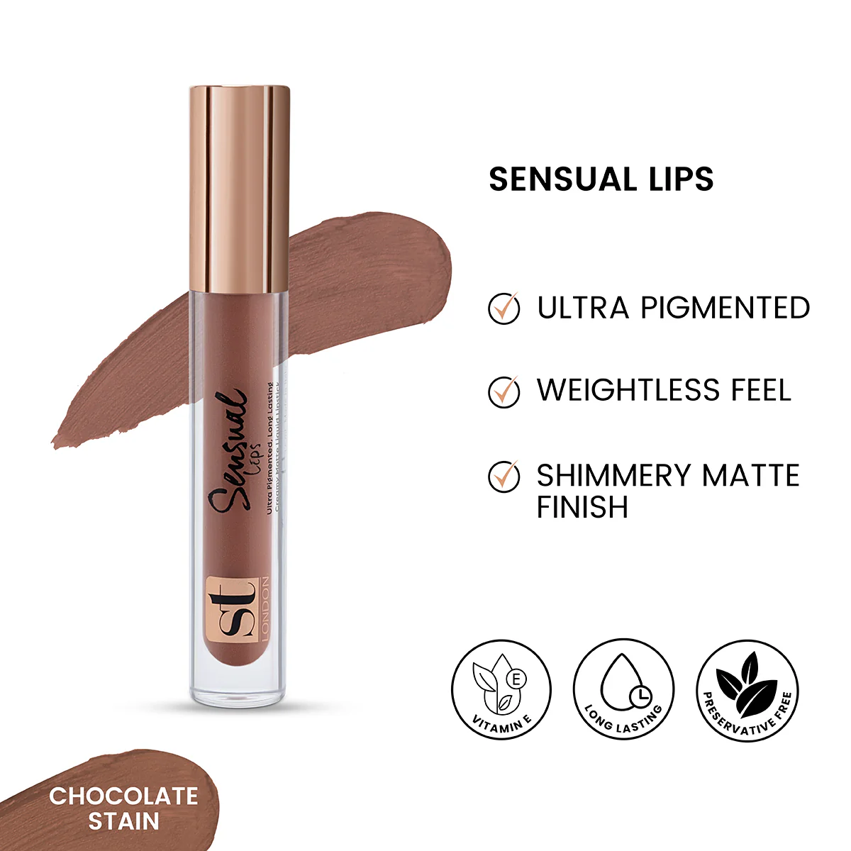 ST London - Sensual Lips Chocolate Stain ST London - Sensual Lips Chocolate Stain price in Pakistan